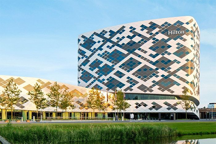 Hilton Amsterdam Airport Schiphol main exterior